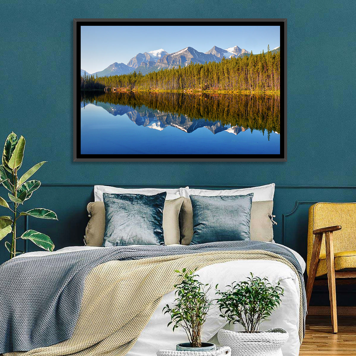 Herbert Lake Reflection Wall Art