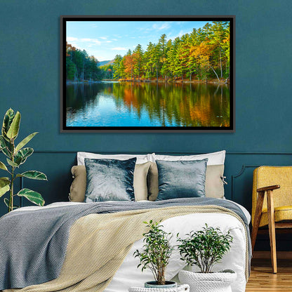 White Mountain Forest Reflections Wall Art