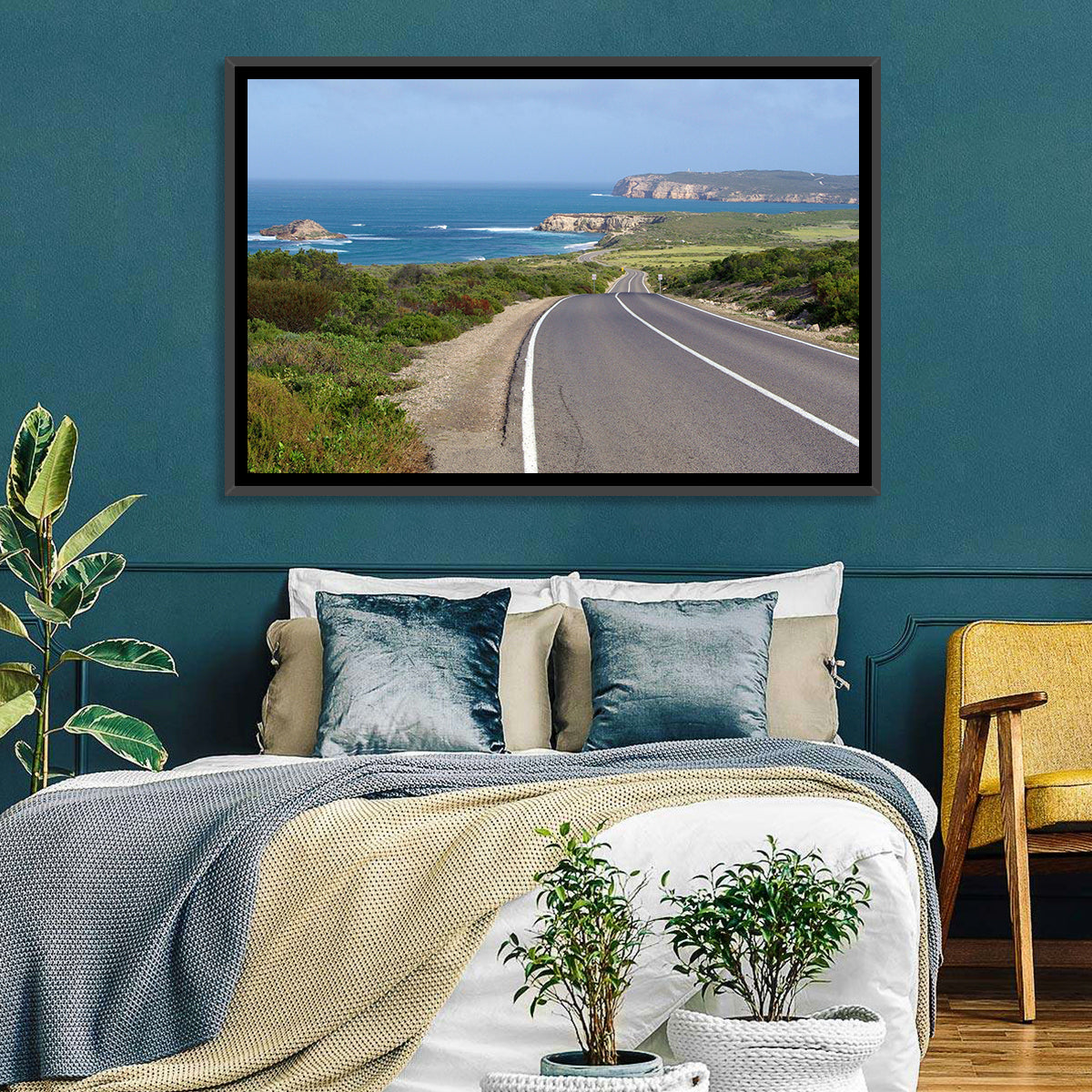 Inneston Coastal Road Wall Art