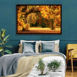 Park Autumn Trees Wall Art