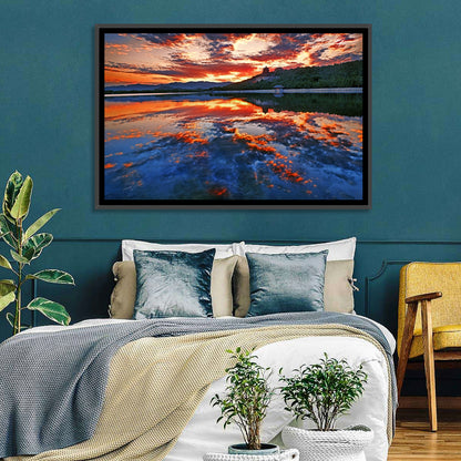 Kunming Lake Sunset, Summer Palace Wall Art