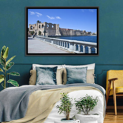 Red Fort Waterfront Wall Art