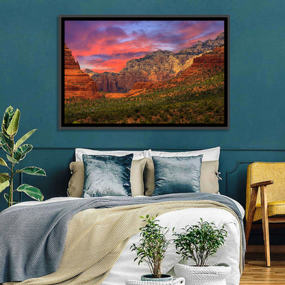 Sedona Red Rocks Sunrise Wall Art