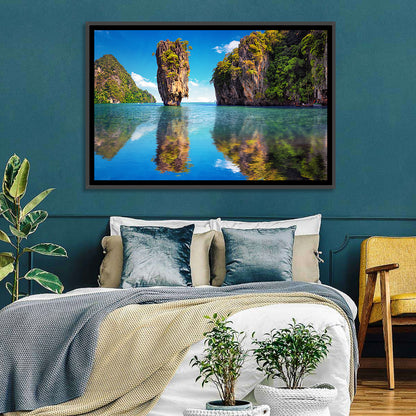 Ko Tapu Limestone Stack, Phang Nga Wall Art