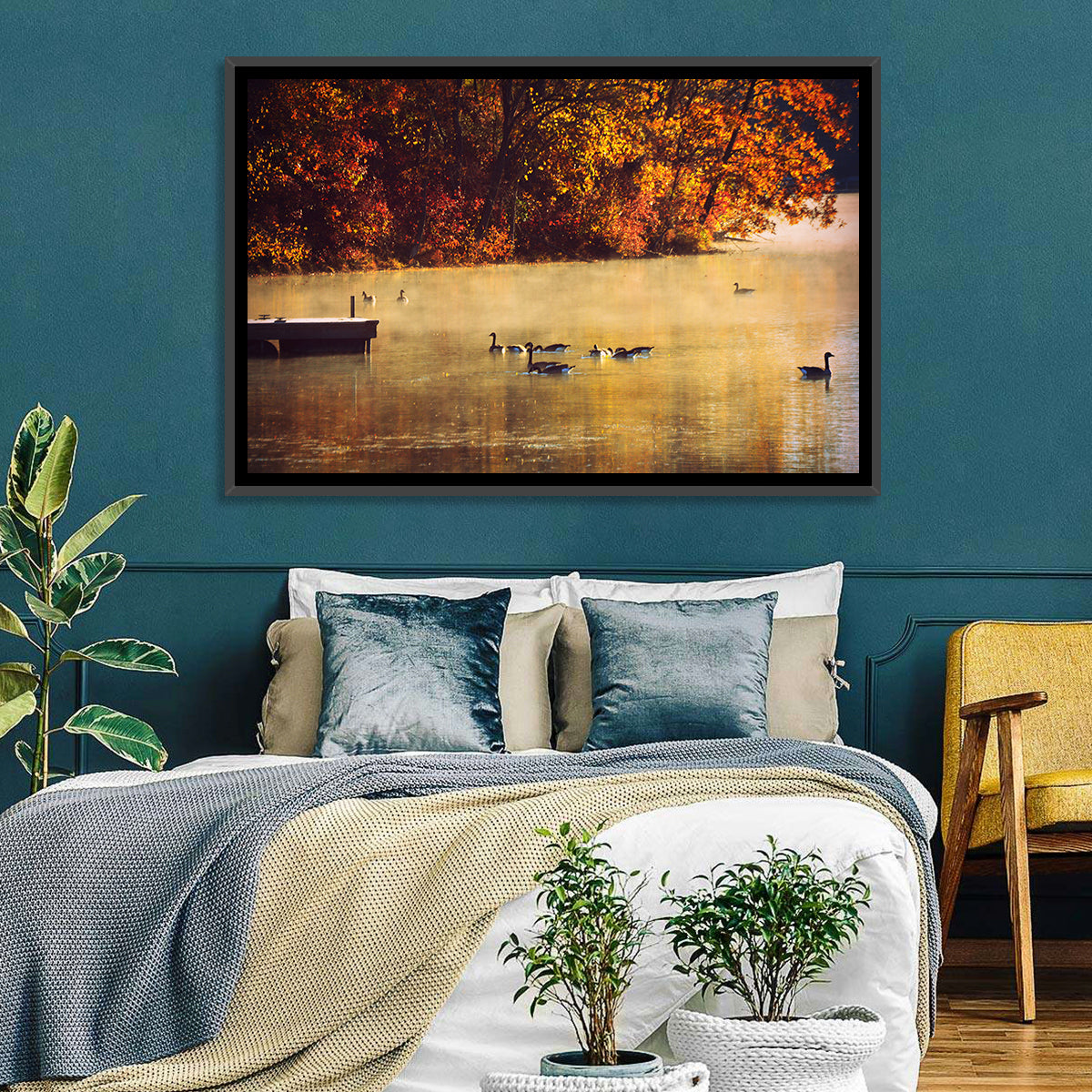 Governor Dodge Misty Lake Wall Art