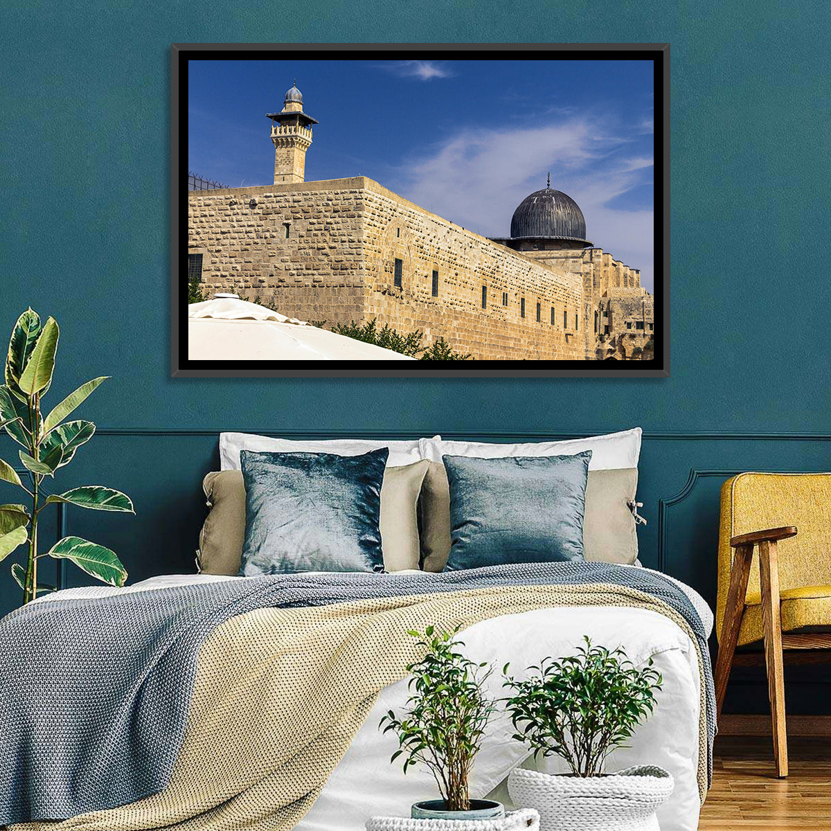 Al Aqsa Mosque, Temple Mount Wall Art in a room, landscape