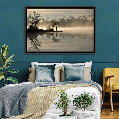 Centennial Lake Mist Wall Art