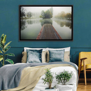 Foggy Lake Wall Art