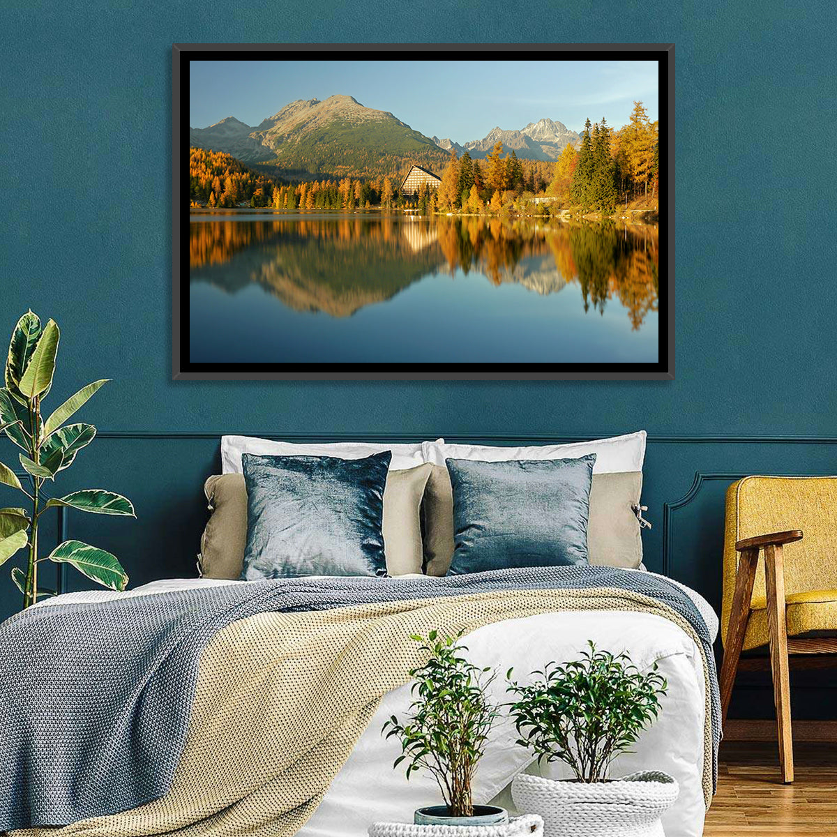 Štrbské Pleso Lake, High Tatras Wall Art