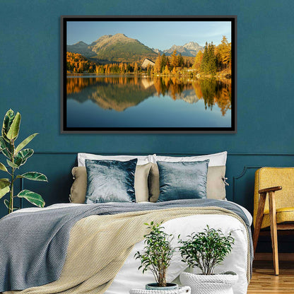 Štrbské Pleso Lake, High Tatras Wall Art