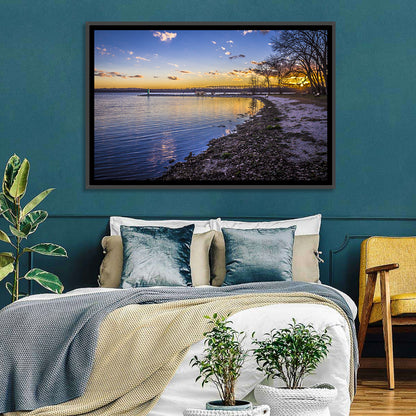 Onondaga Lake Sunset Wall Art