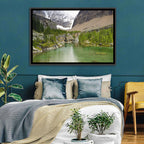 Lake Oesa Alpine View Wall Art