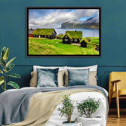 Saksun Village Landscape Wall Art