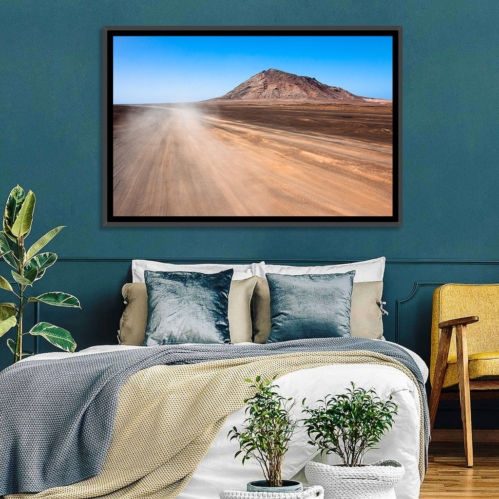 Cabo Verde Crater Road Wall Art