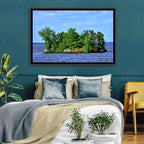Petenwell Lake Island Wall Art