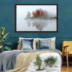 Autumn Morning at Crystal Lake Wall Art