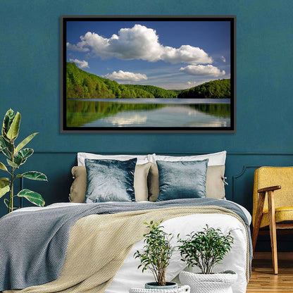 Plitvice Forest Lake Wall Art