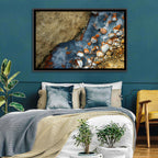 Milky Blue Geothermal Creek Wall Art
