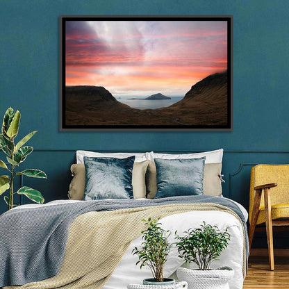 Klakkur Dusk Over Kalsoy Wall Art