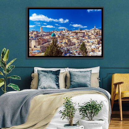 Jerusalem Old City Rooftops Wall Art