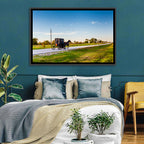 Amish Horse and Buggy, Oklahoma Wall Art