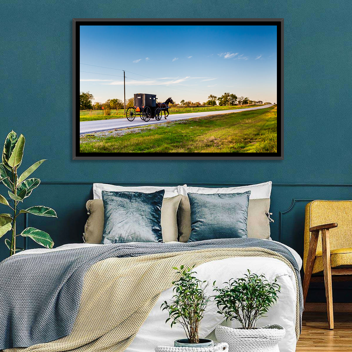 Amish Horse and Buggy, Oklahoma Wall Art