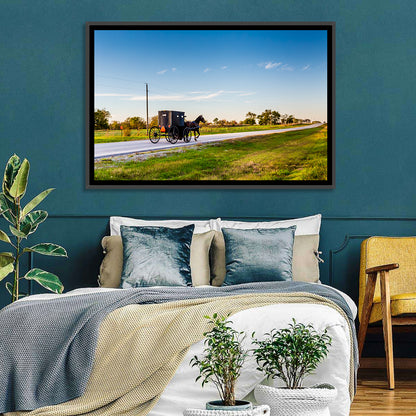 Amish Horse and Buggy, Oklahoma Wall Art