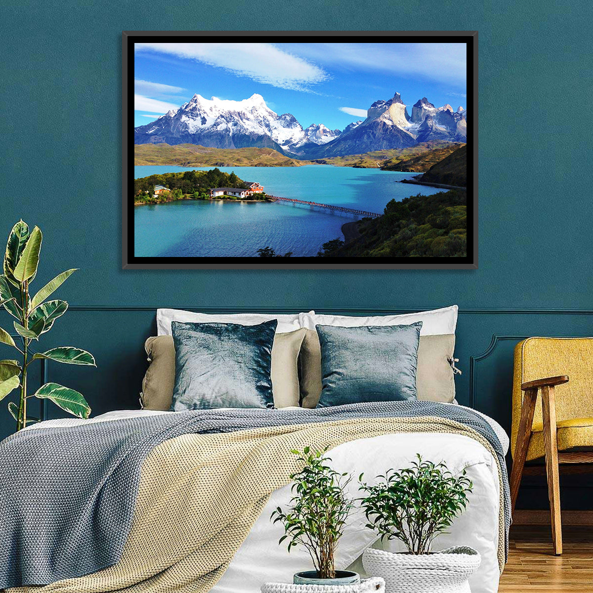 Pehoé Lake, Torres Del Paine Wall Art