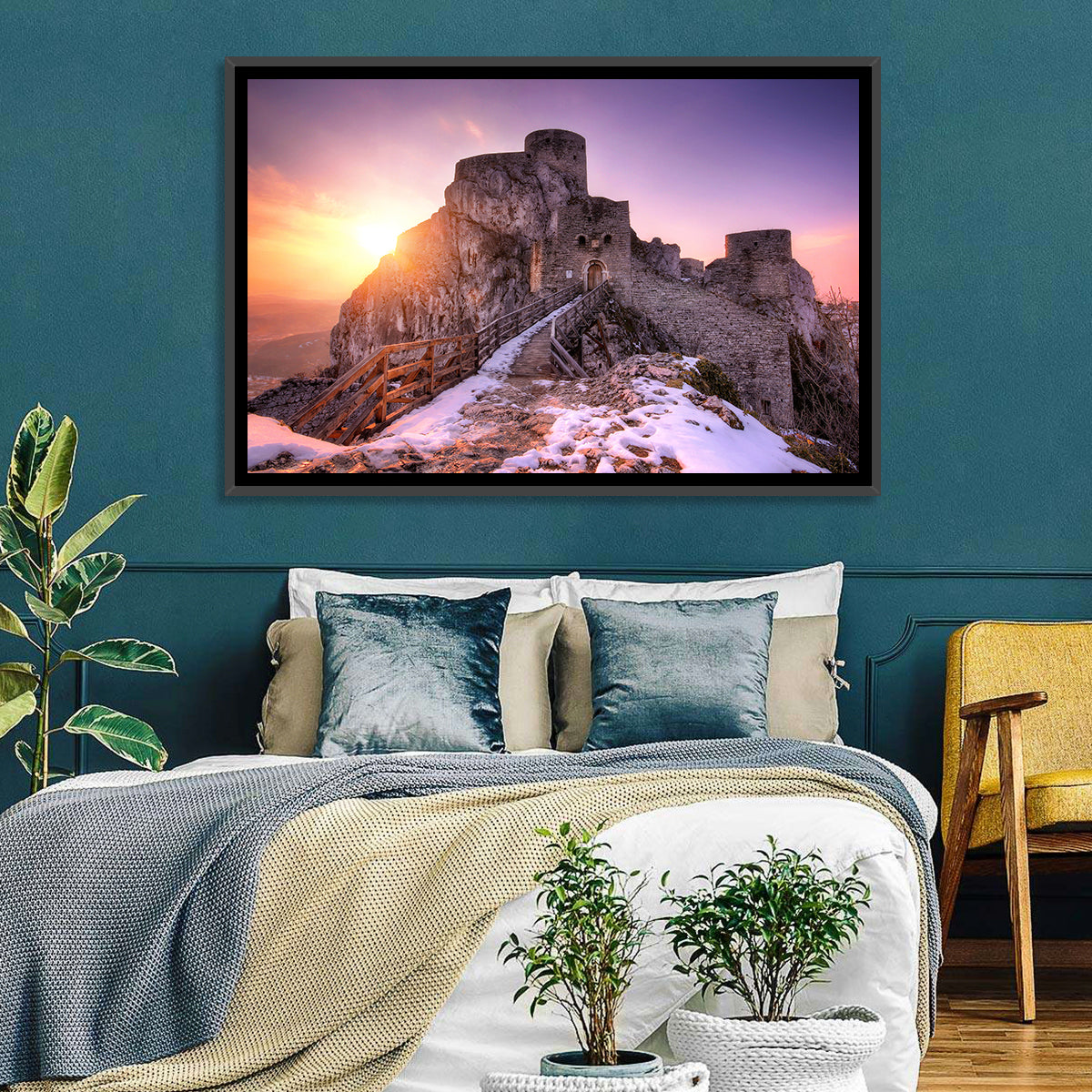 Ogrodzieniec Castle Ruins Wall Art