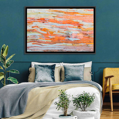 Abstract Eucalyptus Bark Layers Wall Art