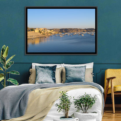 Lake Nasser Harbor View Wall Art