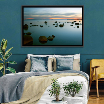 Baltic Sea at Twilight Wall Art