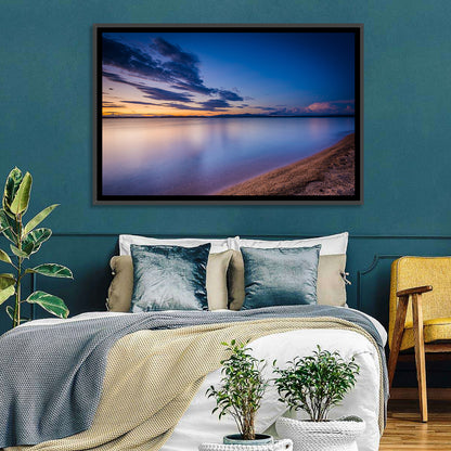Lake Winnipesaukee Shoreline Sunset Wall Art