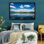 Lake Khovsgol Reflection Wall Art
