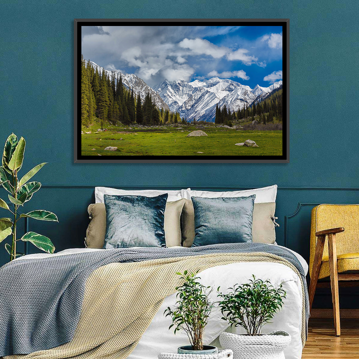 Ala Archa Meadow and Peaks Wall Art