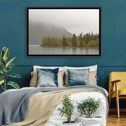 Kathleen Lake Autumn Shoreline Wall Art