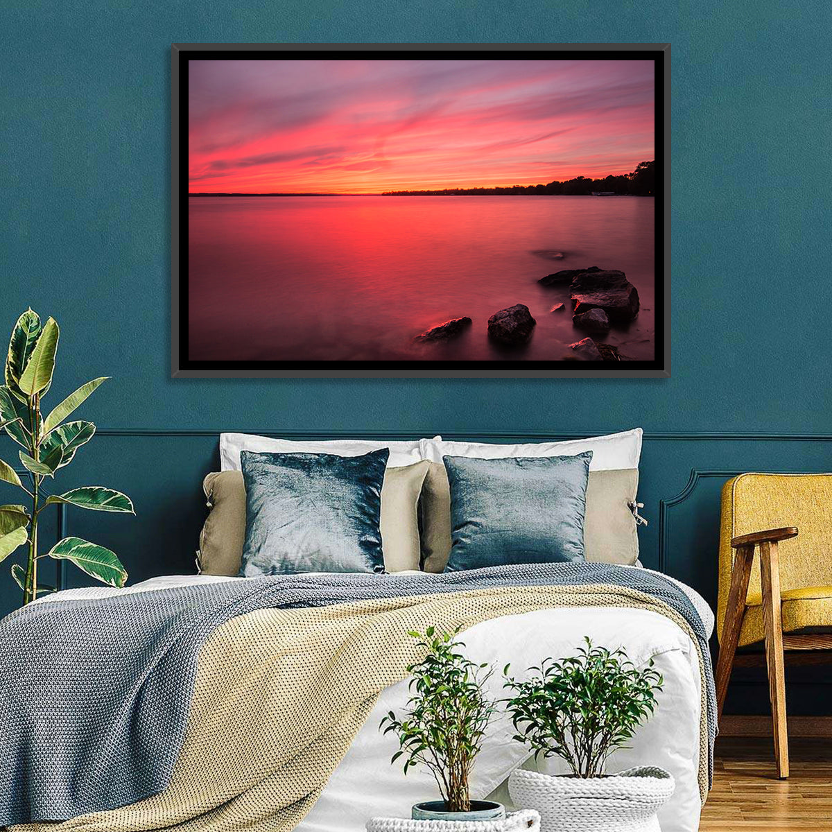 Lake Simcoe Sunset Wall Art