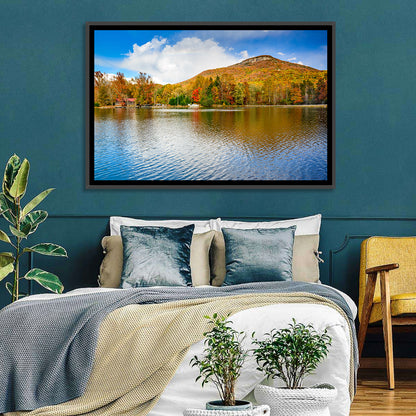 Yonah Mountain Lake View Wall Art