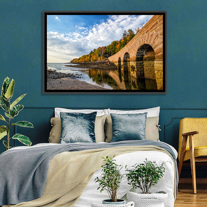Ells Pier Stone Bridge Wall Art