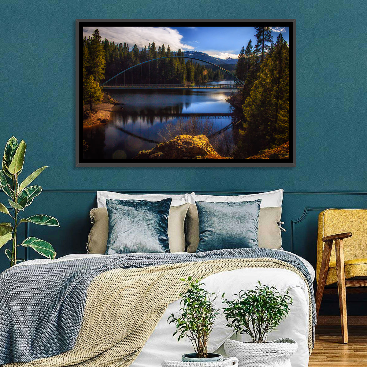Wagon Creek Bridge Wall Art