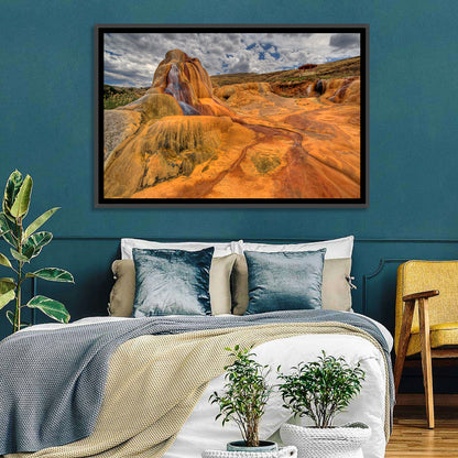 Clay Geyser Wall Art