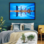 Ho Chi Minh City Skyline at Twilight Wall Art