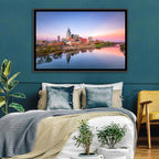 Nashville Skyline at Dusk Wall Art