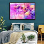 Abstract Tulip Garden Wall Art
