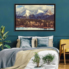 Snow-capped Colorado Rockies Wall Art