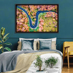 Winding Forest Road Wall Art