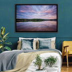 Lake Norman Morning Reflection Wall Art