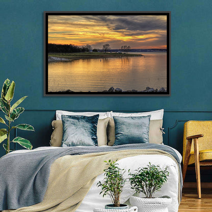 Lake Whitney Sunset Wall Art
