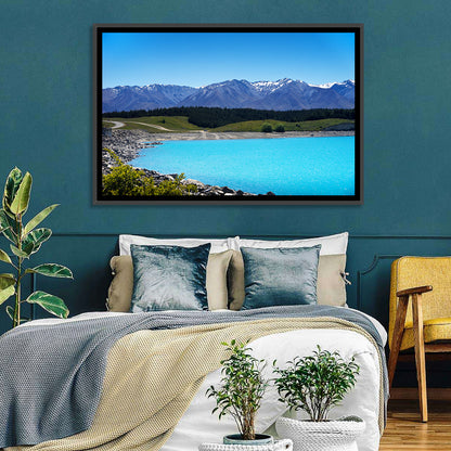 Lake Pukaki Turquoise View Wall Art