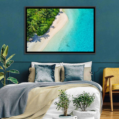 Secluded Tropical Beach Wall Art